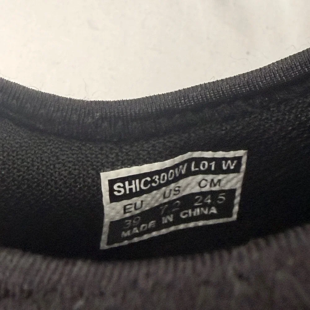 Shimano IC3 Women Black Indoor Cycling Shoes BOA Closure Size 39 US 7.2